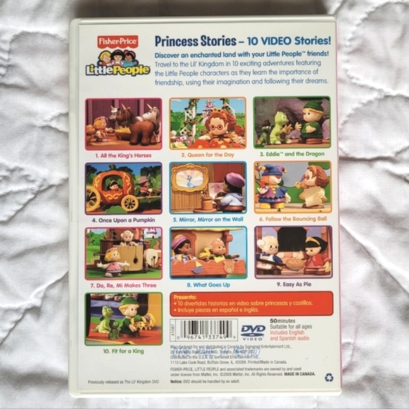 3/$15 🌸 Little People: Princess Stories - Picture 2 of 6